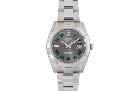 rolex datejust ii de seconde main